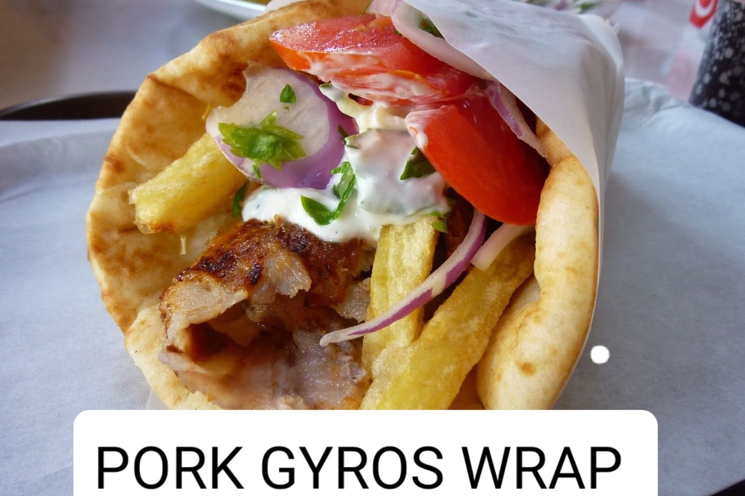 Pork Gyros Wrap